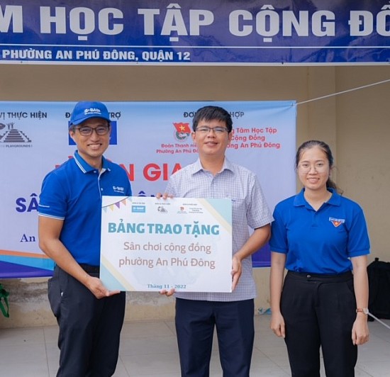 BASF và Think Playgrounds trao tặng sân chơi cộng đồng tại TP. Hồ Chí Minh