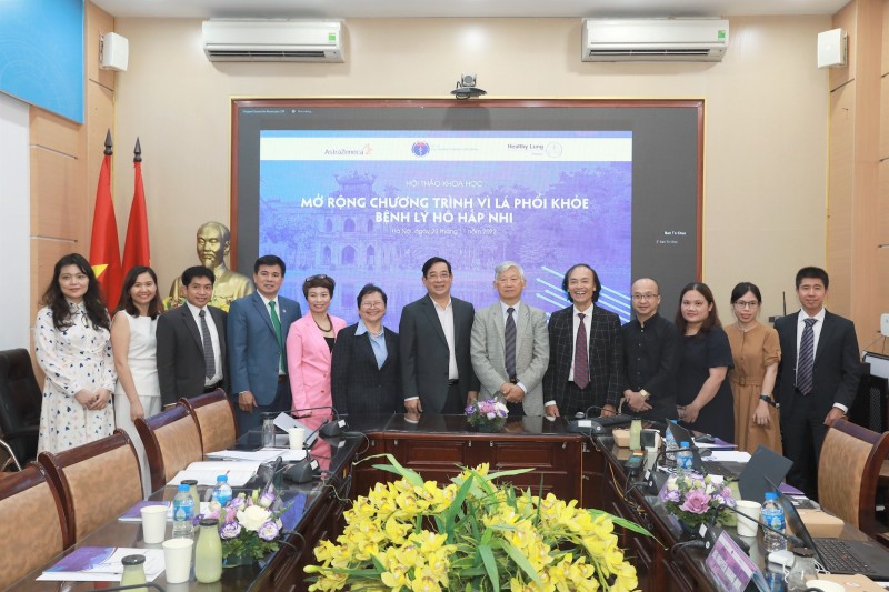 Mở rộng chương trình "Vì lá phổi khỏe", nhằm nâng cao chất lượng chăm sóc bệnh nhân hô hấp nhi tại Việt Nam