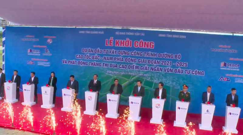 Chính thức khởi công Dự án cao tốc Bắc - Nam giai đoạn 2021-2025