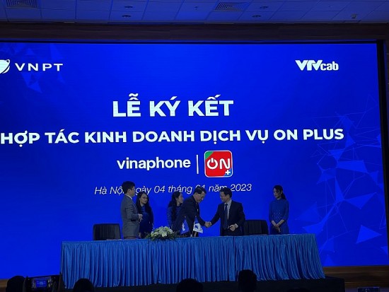 VNPT và VTVcab ký kết hợp tác kinh doanh ứng dụng thể thao ON Plus