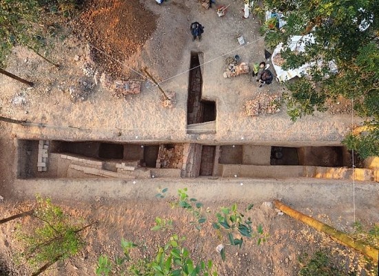 Những phát hiện mới trong đợt khai quật Thành cổ Luy Lâu