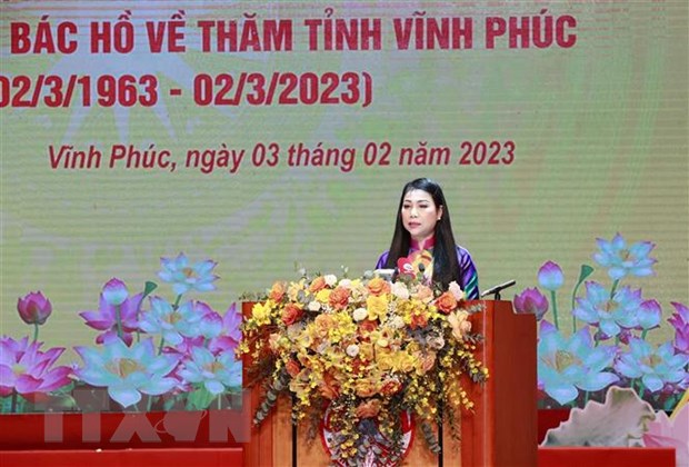 Chu tich Quoc hoi du Le ky niem 60 nam Ngay Bac Ho ve tham Vinh Phuc hinh anh 2