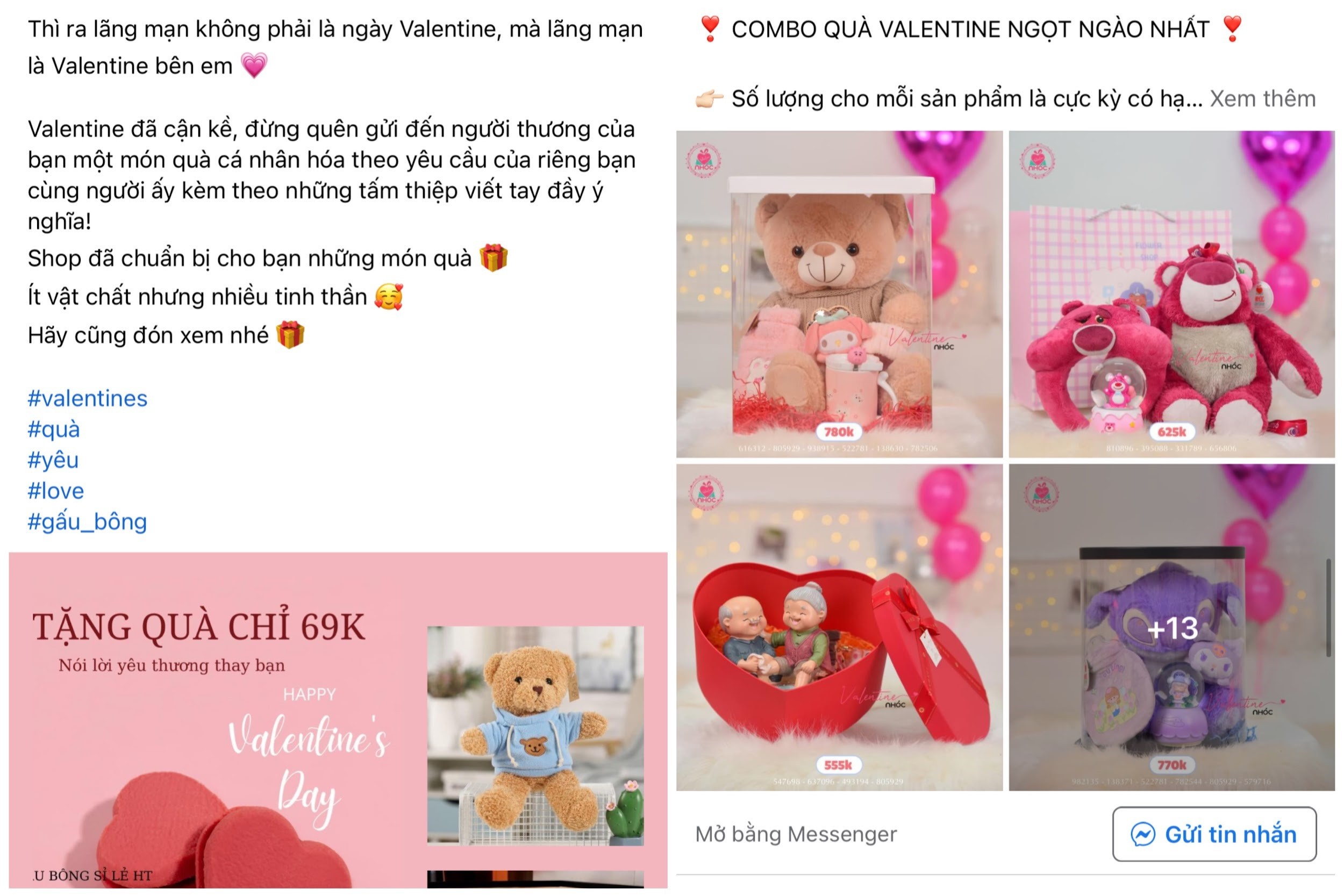 Thị trường quà Valentine 2023: Đa dạng quà tặng, chuộng mua sắm online