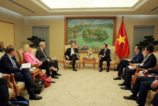 Phó Thủ tướng Trần Hồng Hà tiếp Tổng Giám đốc Cơ quan Phát triển Pháp (AFD)
