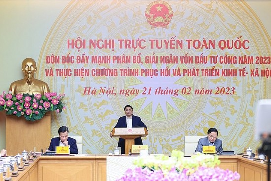 Thủ tướng chỉ đạo "nóng" để giải ngân ít nhất 95% vốn đầu tư công năm 2023