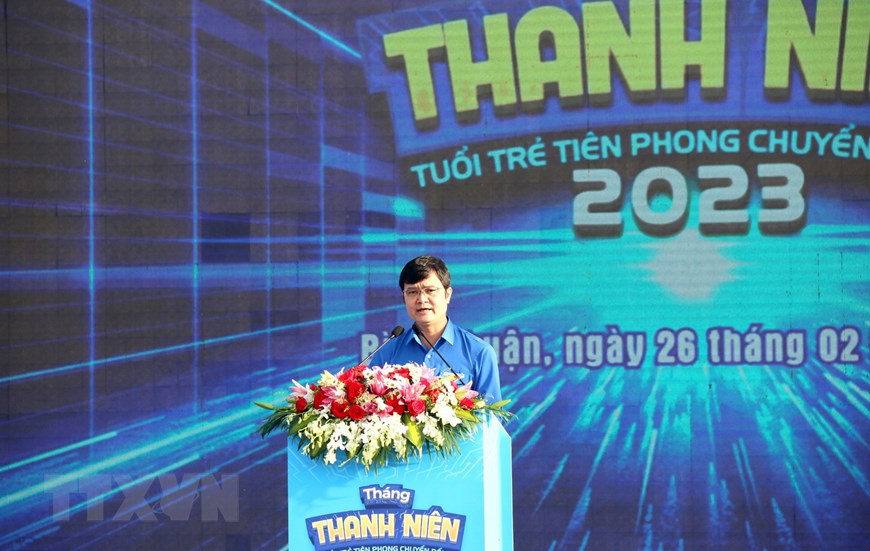 Photo: Quyền Chủ tịch nước dự Lễ khởi động Tháng Thanh niên 2023