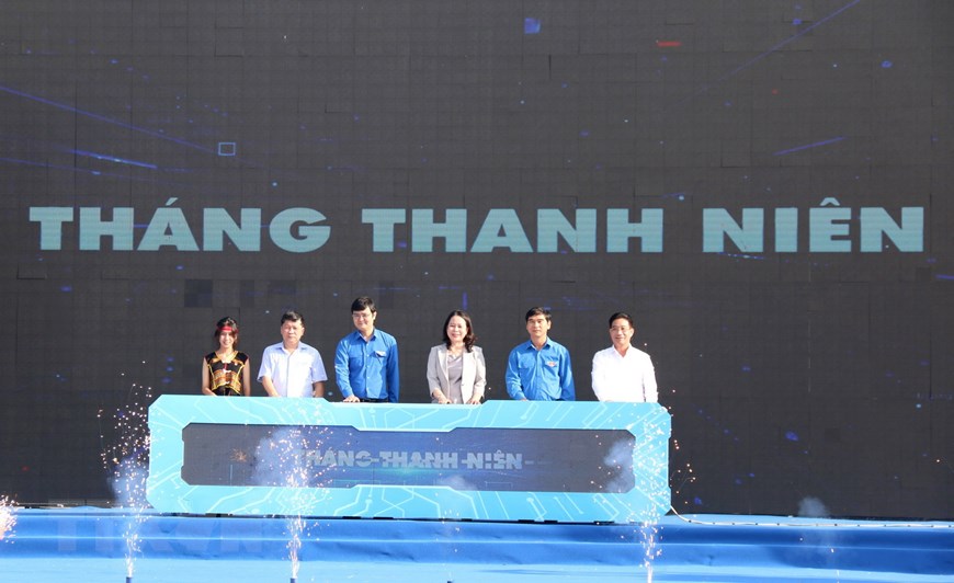 Photo: Quyền Chủ tịch nước dự Lễ khởi động Tháng Thanh niên 2023