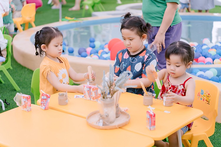 Trường mầm non Worldkids- hệ mầm non Woki Trảng Dài với chi phí thấp đi vào hoạt động tại Đồng Nai