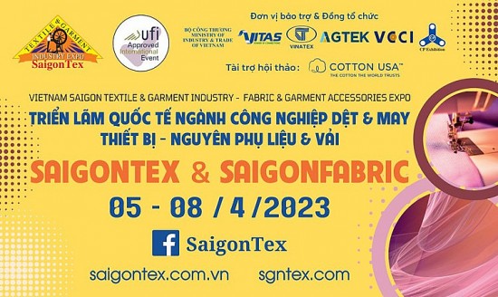 Triển lãm SAIGONTEX & SAIGONFABRIC 2023: Tăng cường kết nối quốc tế, vượt qua thách thức chung của ngành dệt may