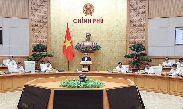 Thủ tướng Phạm Minh Chính chủ trì phiên họp Chính phủ thường kỳ tháng 4/2023 -