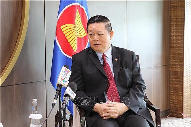 Tổng thư ký ASEAN Kao Kim Hourn.