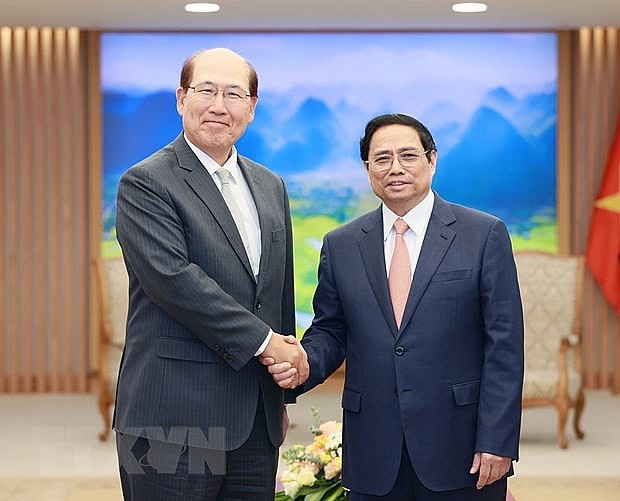 Thủ tướng Phạm Minh Chính tiếp ông Kitack Lim, Tổng Thư ký Tổ chức Hàng hải Quốc tế (IMO).