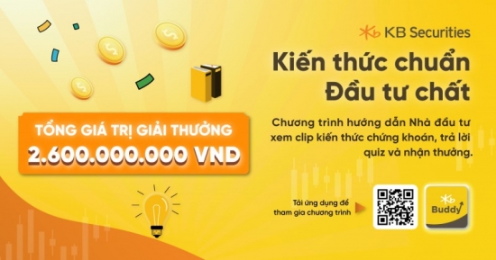 Chứng khoán KB Việt Nam tưng bừng triển khai các gói đầu tư đầu tư hấp dẫn từ tháng 5