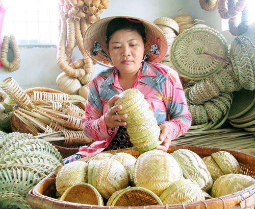 Châu Thành – Sóc Trăng:  Phát triển làng nghề truyền thống gắn với tiêu thụ sản phẩm