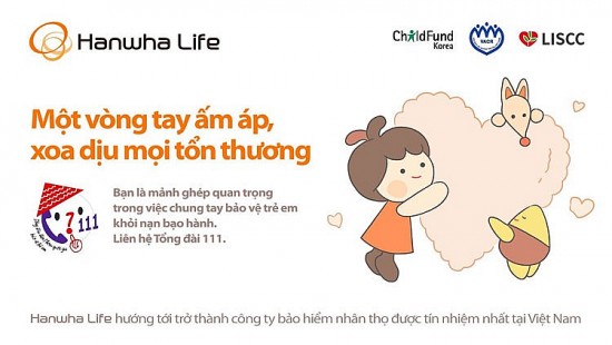 Tái khởi động chiến dịch bảo vệ trẻ em “Cái ôm ấm áp” nhằm xoa dịu mọi tổn thương