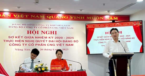 Các đảng bộ thuộc Đảng bộ PV GAS sơ kết giữa nhiệm kỳ 2020 - 2025