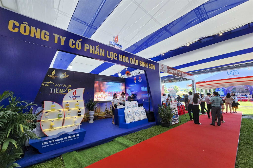 Tăng cường quảng bá thương hiệu BSR tại triển lãm của tỉnh Quảng Ngãi