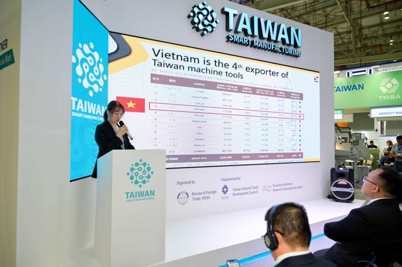 Đài Loan đẩy mạnh quảng bá máy công cụ tại thị trường Việt Nam