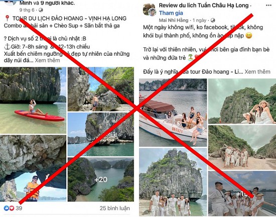 Tỉnh Quảng Ninh: Xử lý nghiêm du lịch tự phát trên vịnh Hạ Long
