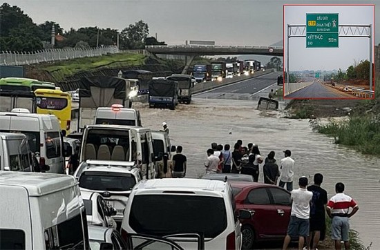 Ngập cao tốc Phan Thiết - Dầu Giây: Bộ Giao thông Vận tải hé lộ nguyên nhân