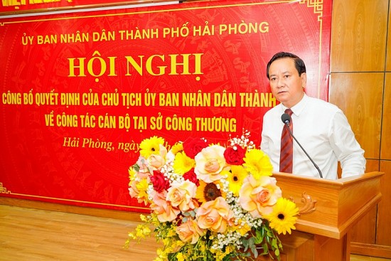 Điều động Phó Trưởng Ban Dân vận Thành uỷ Hải Phòng làm Giám đốc Sở Công Thương