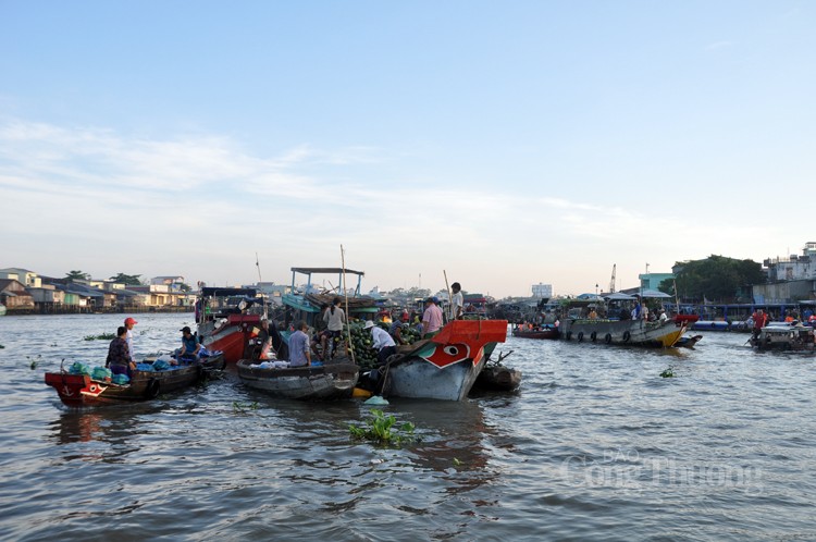 Nghịch lý chợ nổi Cái Răng khách tăng, thương hồ giảm