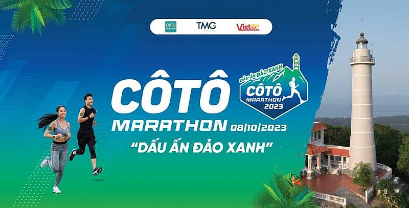 Giải chạy Cô Tô Marathon 2023 với chủ đề “Dấu ấn đảo xanh” sẽ diễn ra vào ngày 8/10. Ảnh: BTC