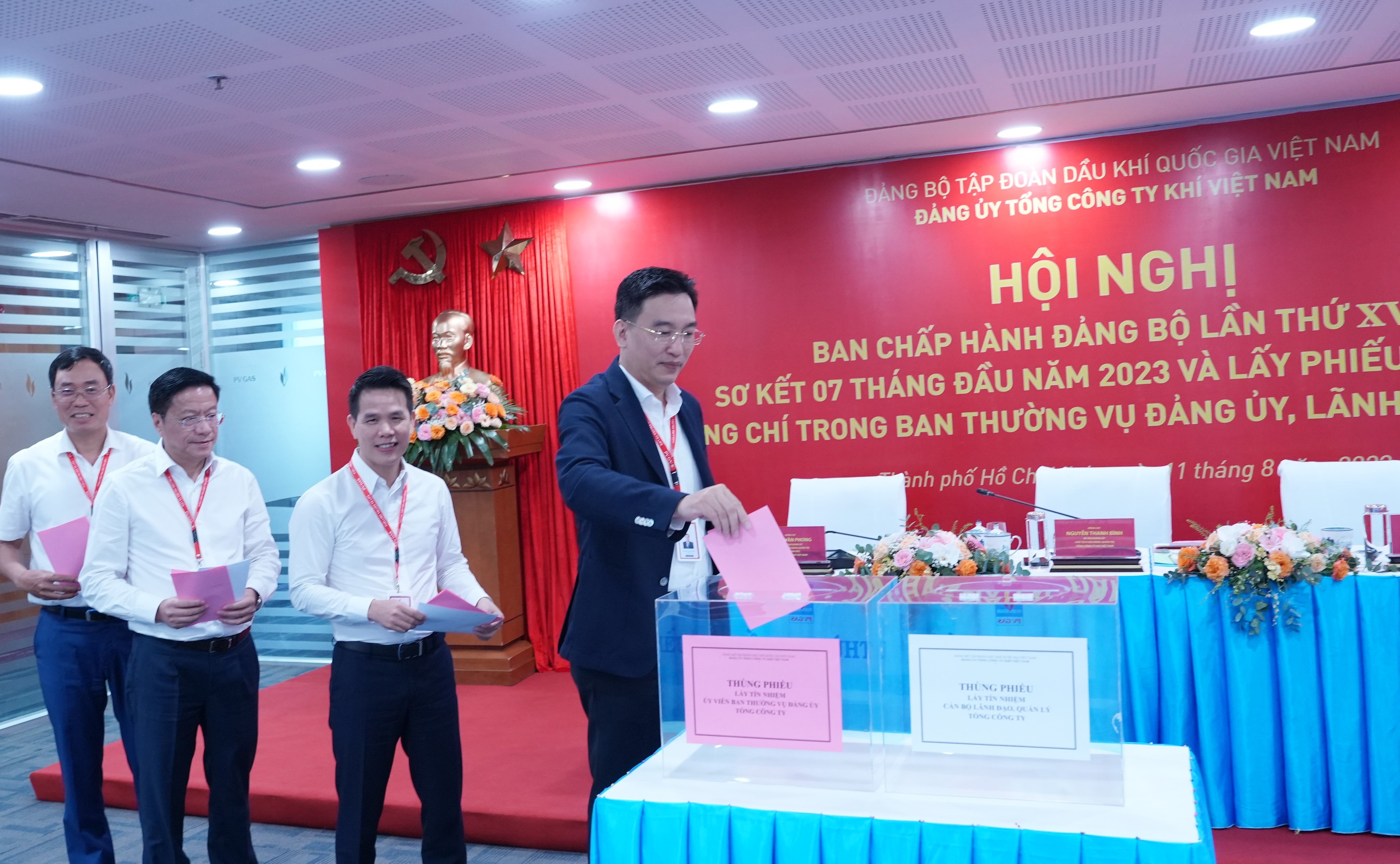 Đảng bộ Tổng công ty Khí Việt Nam tổ chức Hội nghị Ban Chấp hành lần thứ XVIII