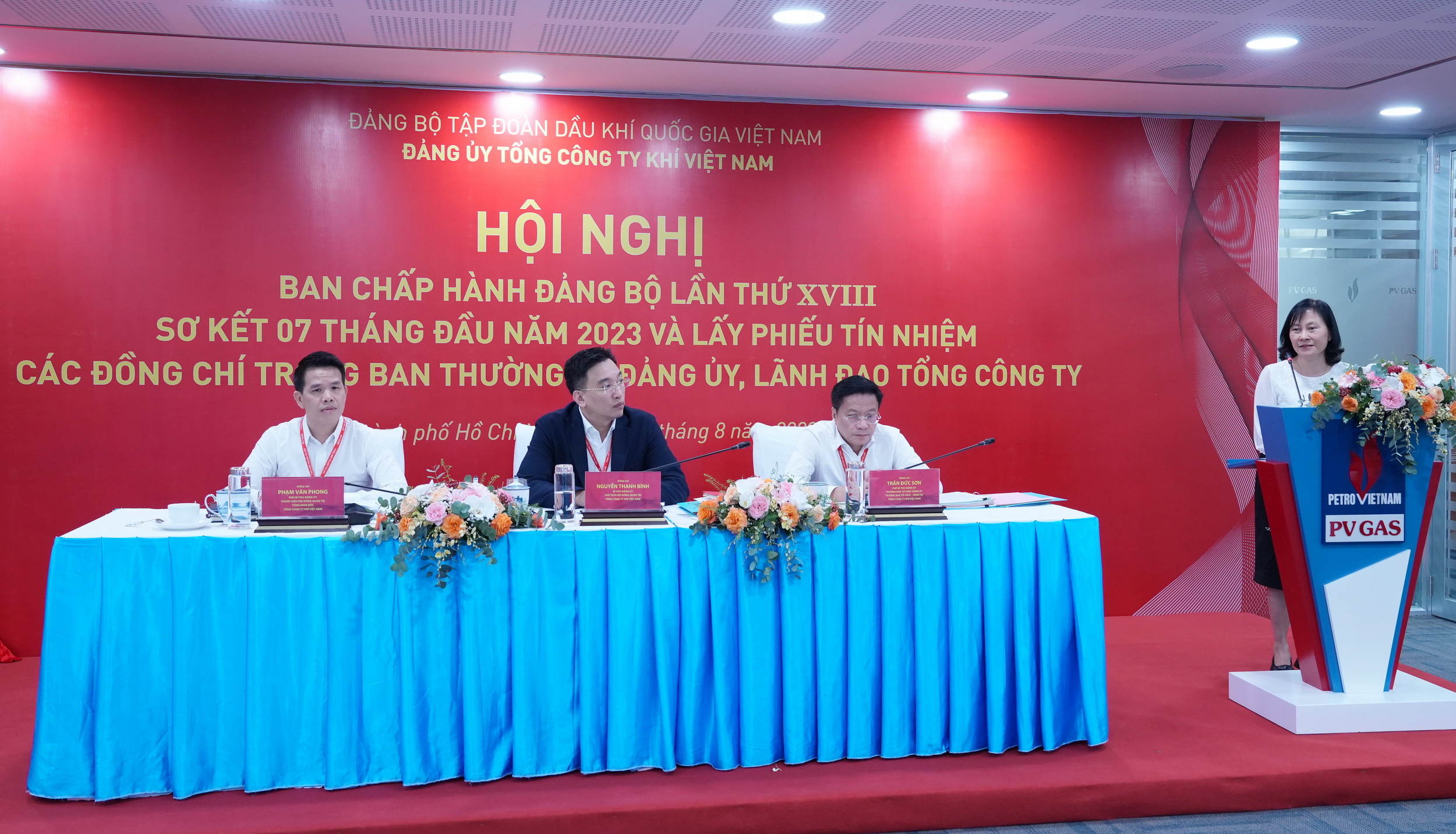 Đảng bộ Tổng công ty Khí Việt Nam tổ chức Hội nghị Ban Chấp hành lần thứ XVIII