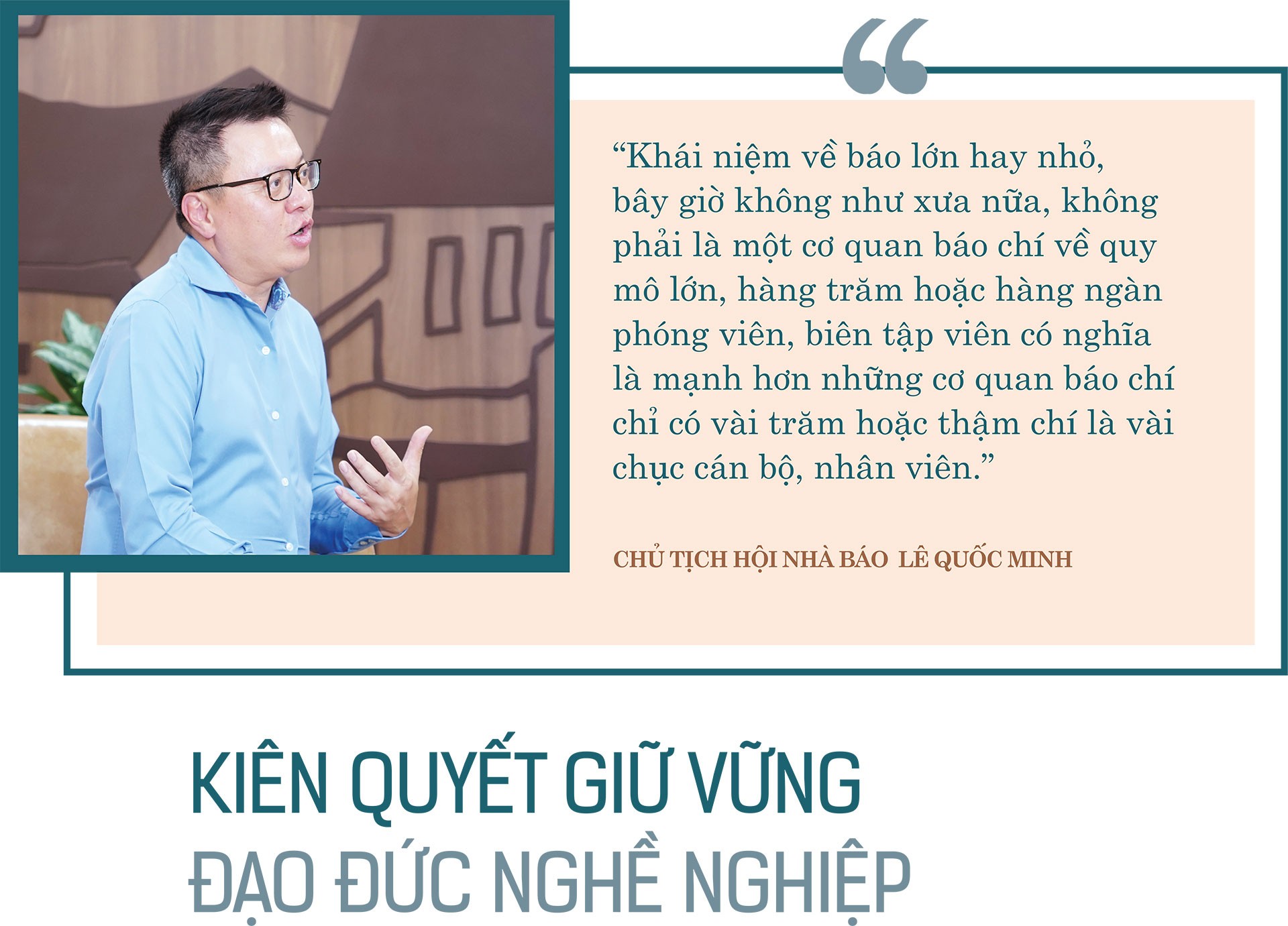 Lê Quốc Minh - Chủ tịch Hội nhà báo Việt Nam