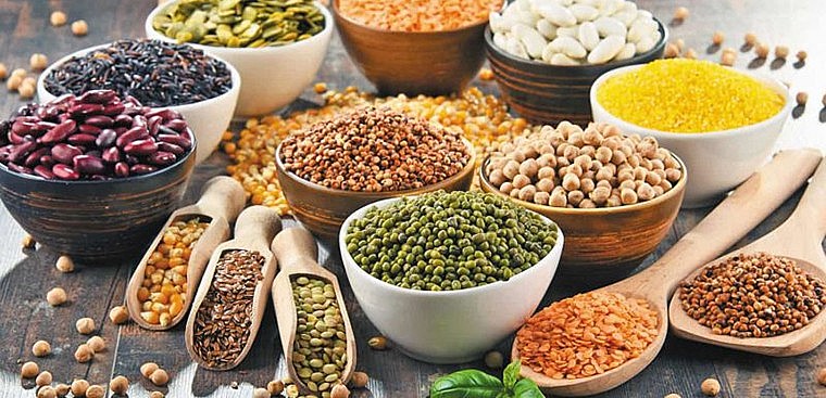 Các loại hạt và đậu là nguồn cung cấp chất béo lành mạnh. Ảnh minh họa