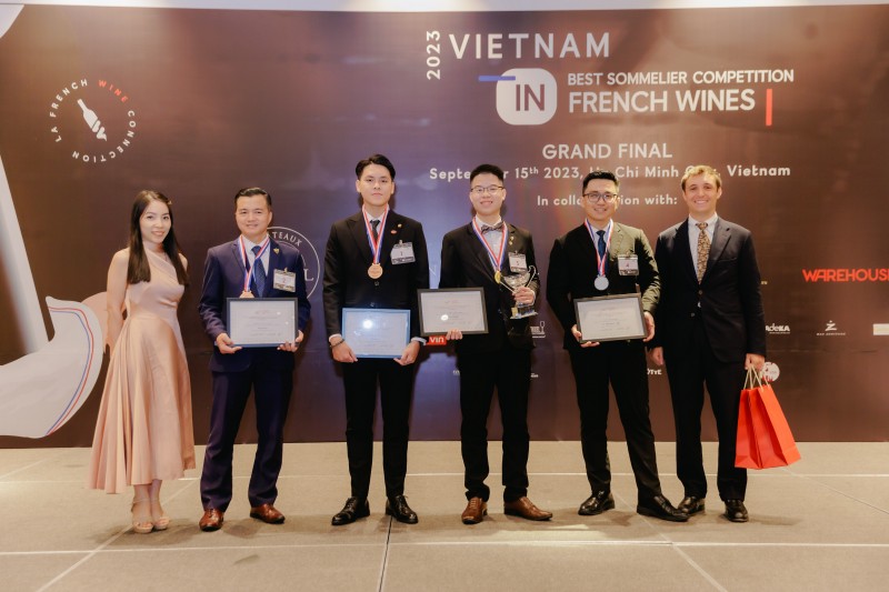 Tìm ra quán quân Cuộc thi người phục vụ vang Pháp giỏi nhất Việt Nam 2023