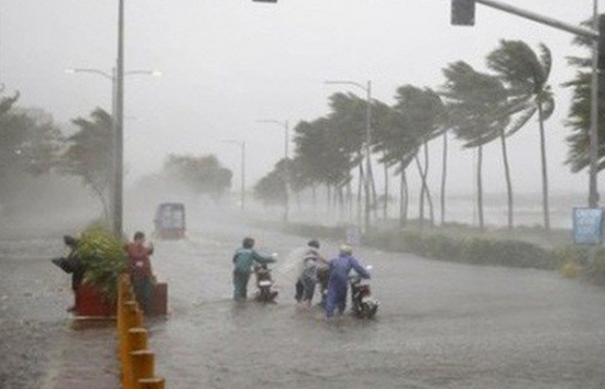 Áp thấp nhiệt đới đi vào Quảng Trị - Thừa Thiên Huế