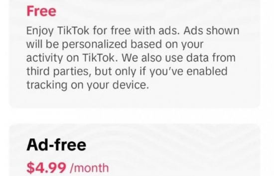 TikTok triển khai thử nghiệm gói dịch vụ không quảng cáo
