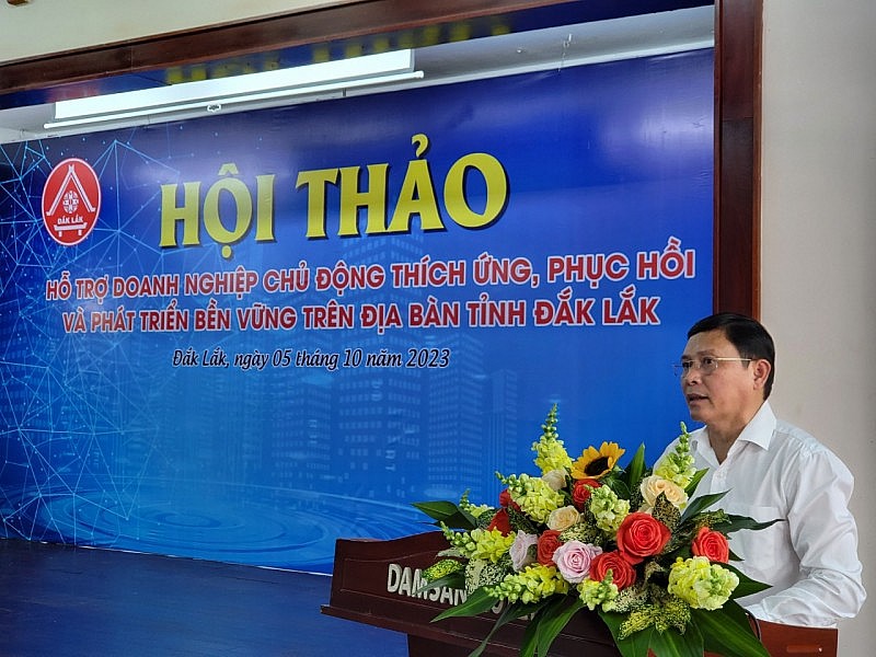 Phó Chủ tịch Thường trực UBND tỉnh Nguyễn Tuấn Hà chủ trì hội thảo