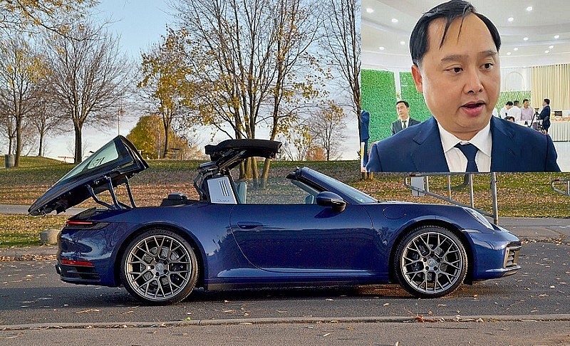 Mẫu xe Porsche 911 Targa 4S và ông Đỗ Thành Nhân