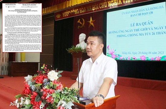 Yêu cầu kiểm điểm Chủ tịch UBND xã Hồng Hà, huyện Đan Phượng do chậm xử lý vi phạm đất đai