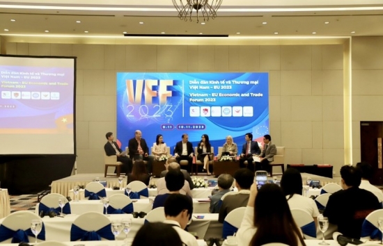 Diễn đàn Kinh tế Việt Nam-EU 2023: Chung tay hướng tới tăng trưởng xanh