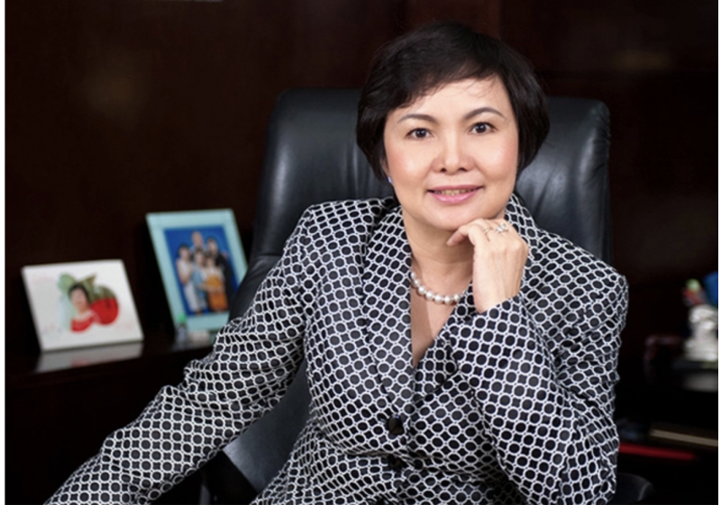 bà Cao Thị Ngọc Dung, Chủ tịch Công ty CP Vàng bạc Đá quý Phú Nhuận PNJ.