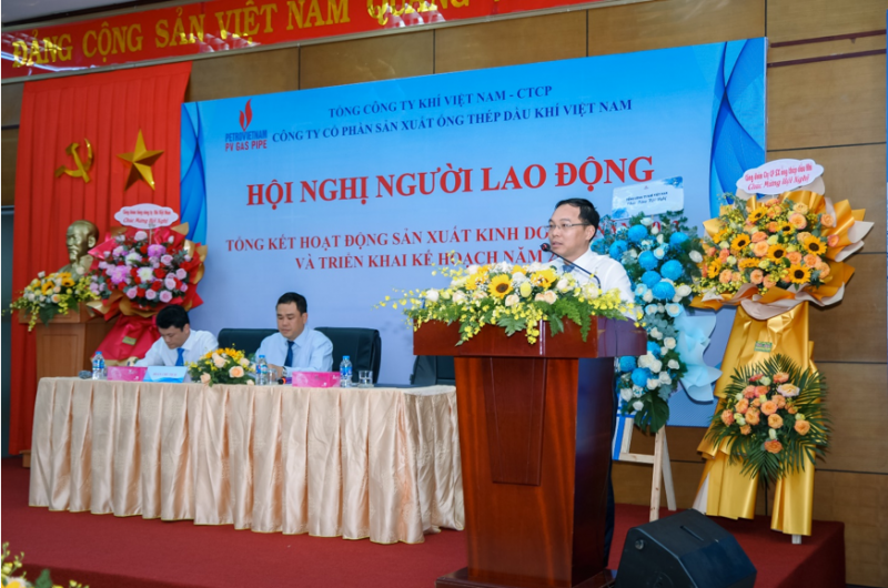 Công ty Cổ phần Sản xuất Ống thép Dầu khí Việt Nam nỗ lực vượt qua khó khăn, thách thức