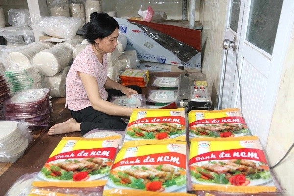Bánh đa nem làng Chều - sản phẩm làng nghề mang lại doanh thu trăm tỷ