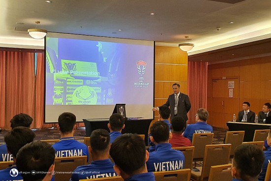 AFC họp với đội tuyển Việt Nam để cập nhật những điểm mới ở Asian Cup 2023