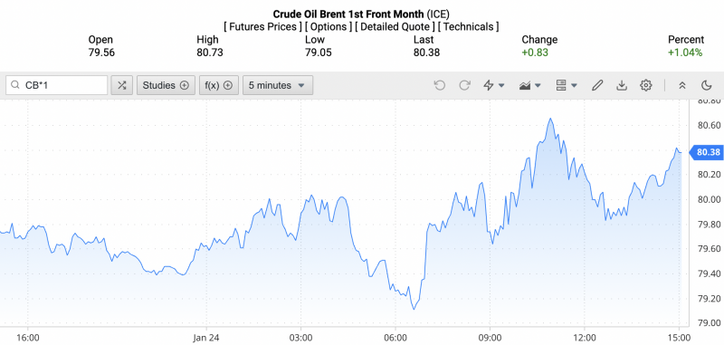 Giá xăng dầu hôm nay ngày 25/1/2024: Giá dầu thế giới quay đầu tăng trở lại