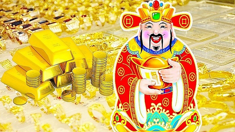 Nhiều người cho rằng ngày vía Thần Tài nên mua vàng để cả năm may mắn.