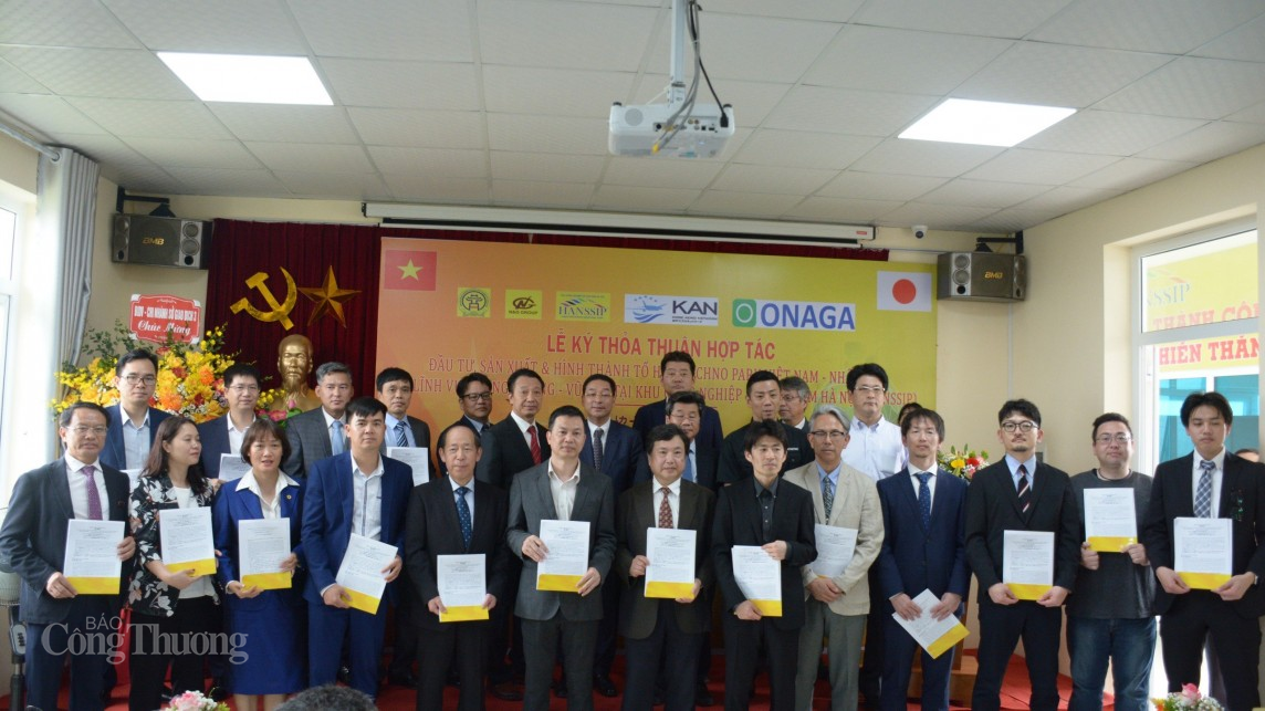 Lễ ký kết hợp tác hình thành Tổ hợp Techno-Park Việt Nam – Nhật Bản tại Khu công nghiệp HANSSIP