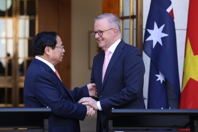 Đối tác chiến lược toàn diện Việt Nam - Australia: Trụ cột hợp tác thương mại, năng lượng và môi trường