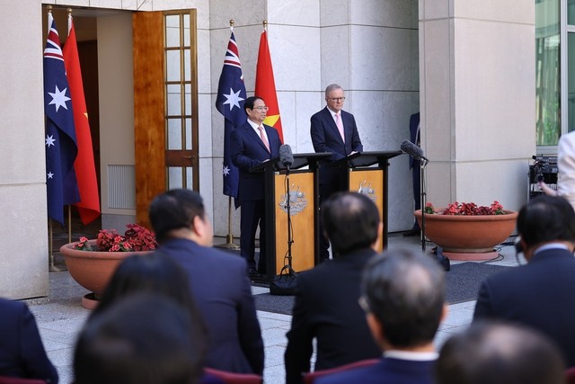 Đối tác chiến lược toàn diện Việt Nam - Australia: Trụ cột hợp tác thương mại, năng lượng và môi trường