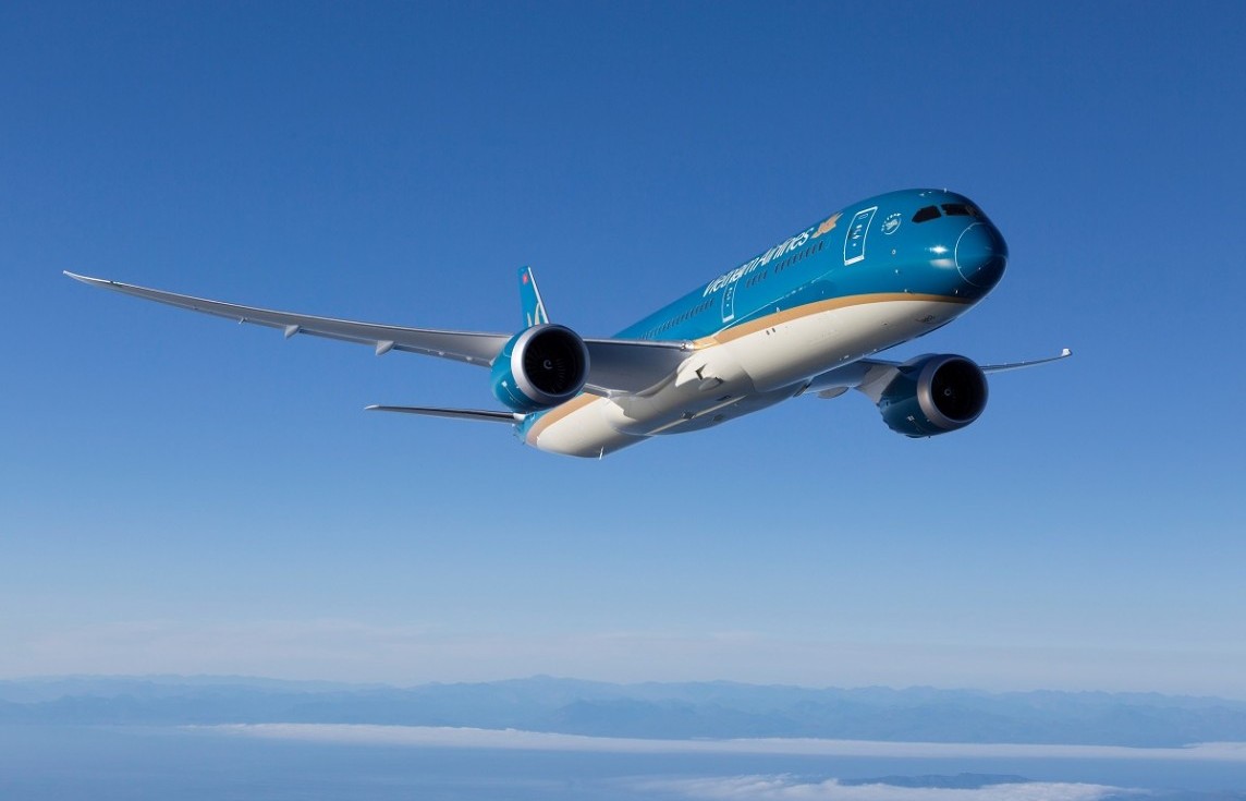 Vietnam Airlines khai thác “siêu máy bay thân rộng” Boeing 787 chặng Hà Nội – Singapore