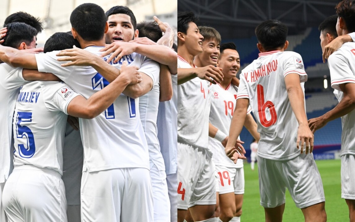 U23 Việt Nam U23 Uzbekistan sẽ có cuộc đối đầu nhằm phân định ngôi nhất bảng. Ảnh AFC