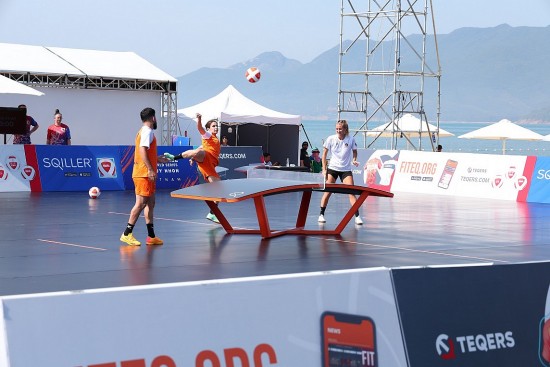 115 vận động viên tranh tài tại Giải Teqball thế giới 2024